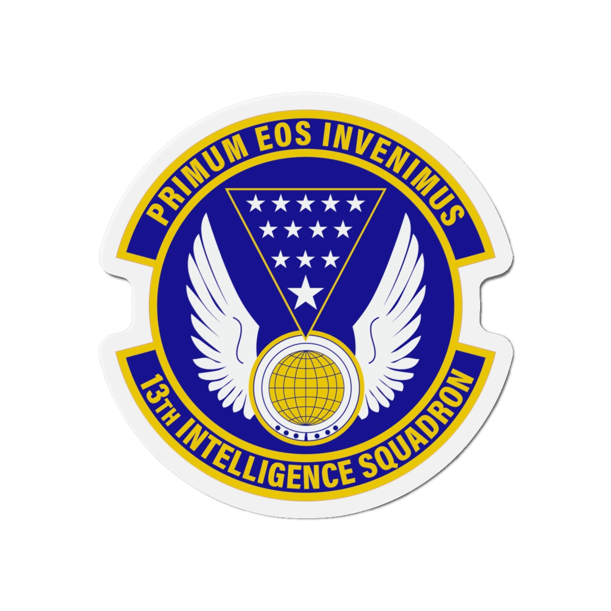 Die-Cut Magnet - USAF - 13th Intelligence Squadron wo txt