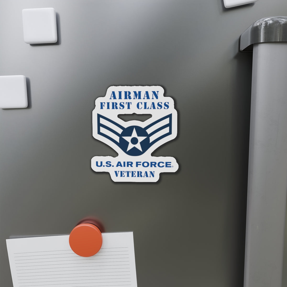 Die-Cut Magnet - USAF - Airman - First Class (E3) - 2020 - Veteran