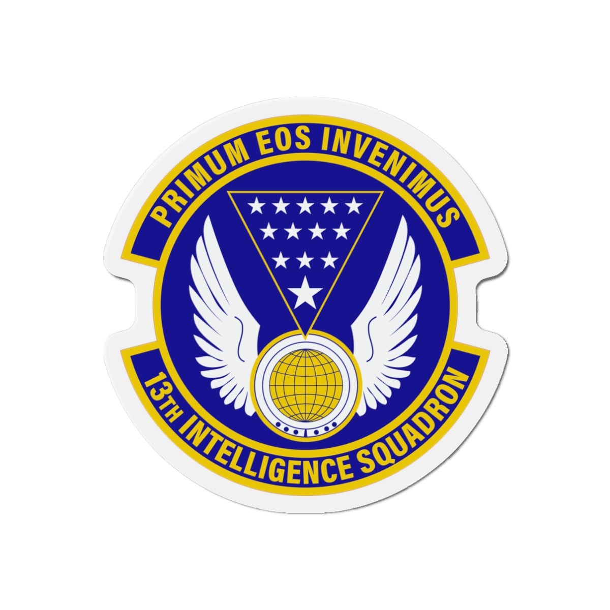 Die-Cut Magnet - USAF - 13th Intelligence Squadron wo txt