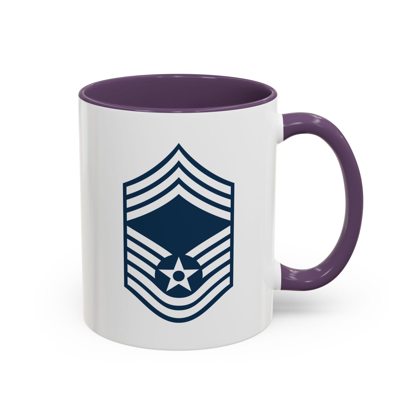 Accent Coffee Mug (11oz & 15oz) - USAF - Chief Master Sergeant (E9a) - 2020