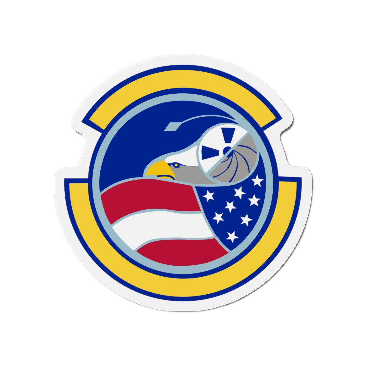 Die-Cut Magnet - USAF - 1st Combat Camera Squadron (AFPAA) wo txt