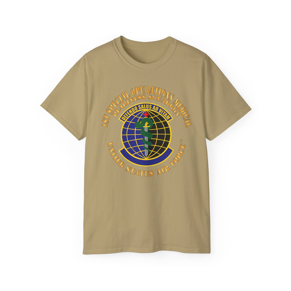 Unisex Ultra Cotton Tee - USAF -  1st Special Operations Medical Readiness Squadron