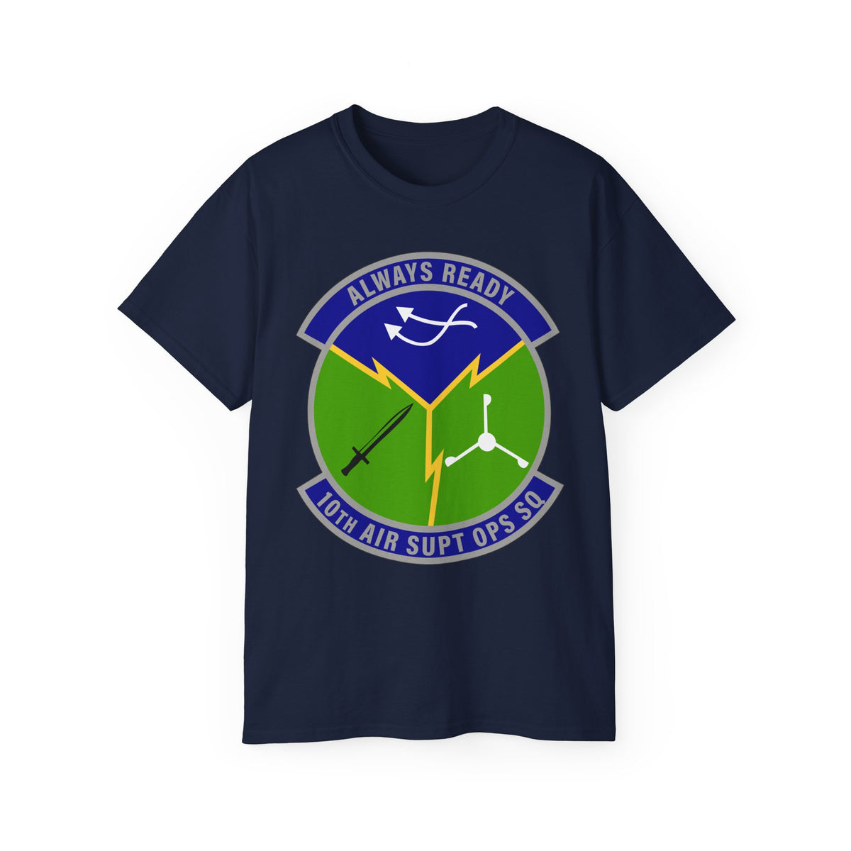 Unisex Ultra Cotton Tee - USAF - 10th Air Support Operations Squadron wo txt