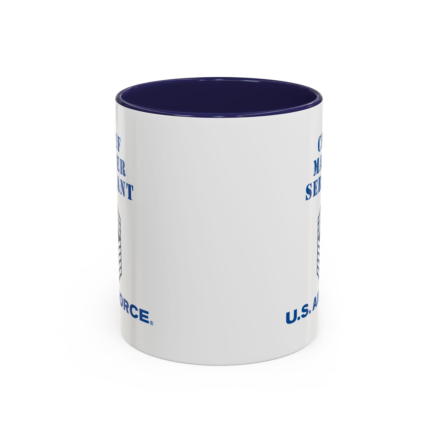 Accent Coffee Mug (11oz & 15oz) - USAF - Chief Master Sergeant (E9a) - 2020 - US Air Force w Text X 300