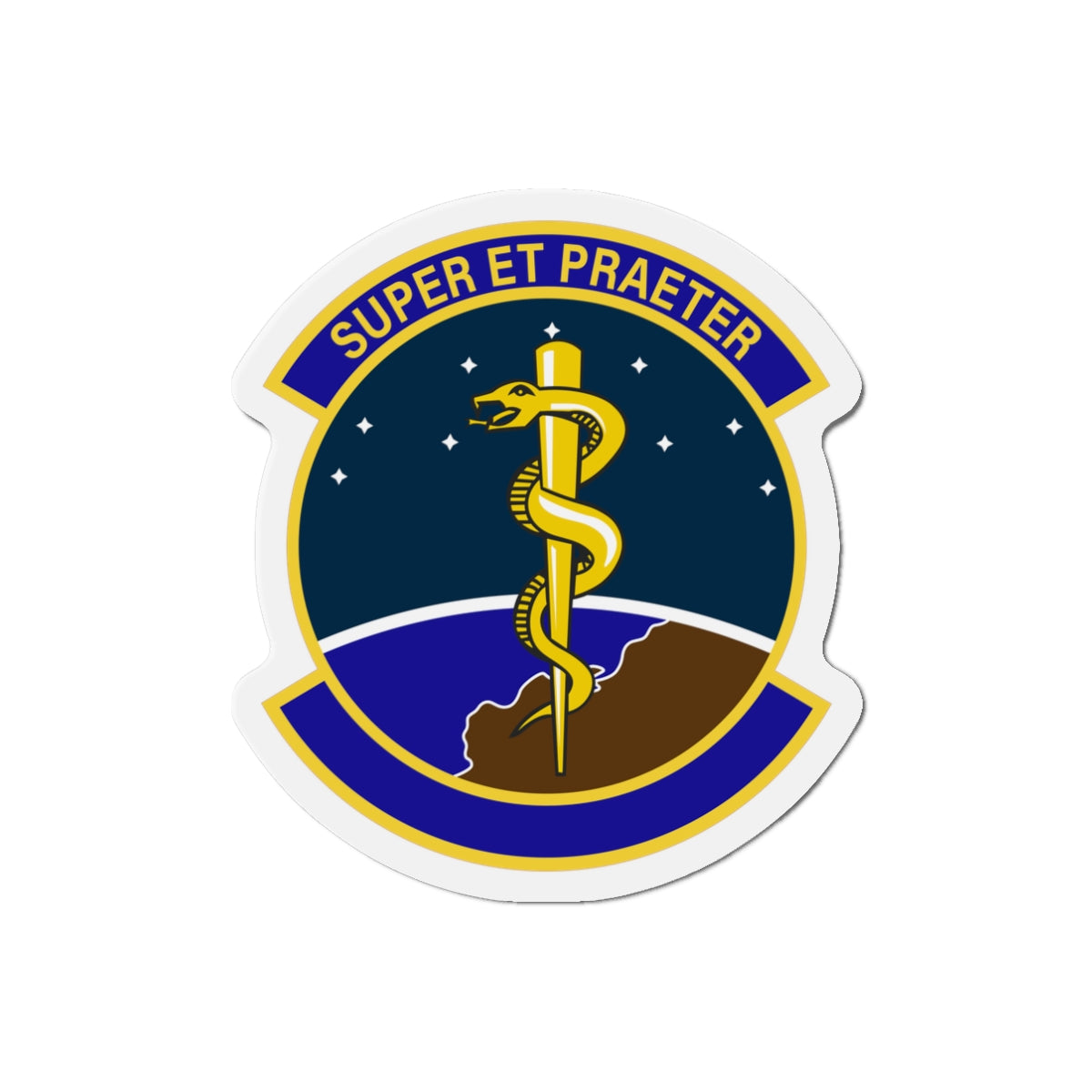 Die-Cut Magnet - USAF - 9th Operational Medical Readiness Sq wo txt X 300