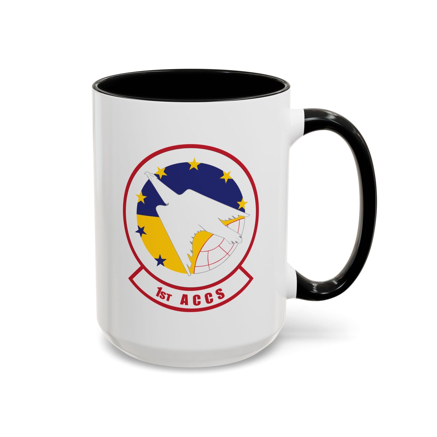 Accent Coffee Mug (11oz & 15oz) - USAF - 1st Airborne Command Control Squadron (ACC) wo txt X 300