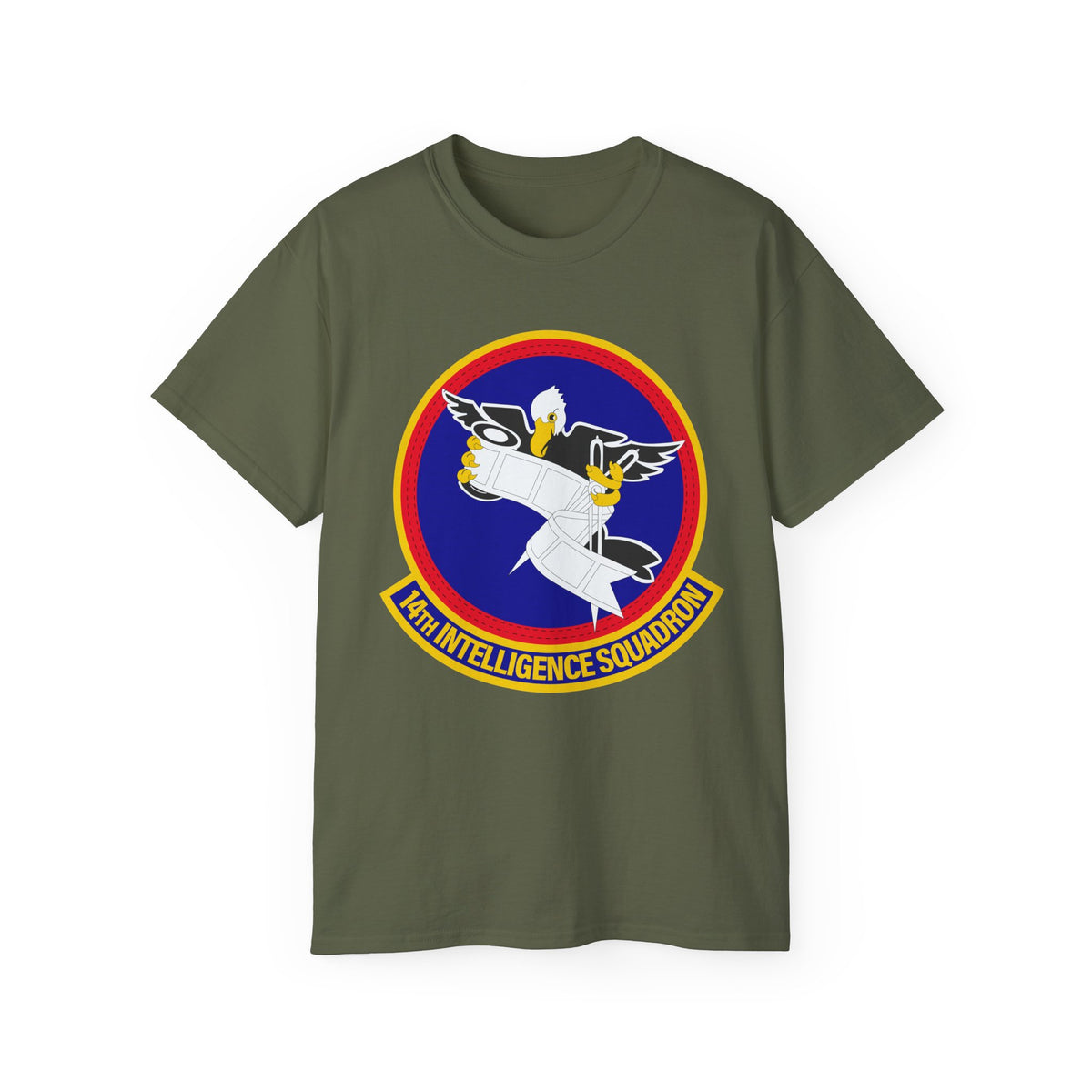 Unisex Ultra Cotton Tee - USAF - 14th Intelligence Squadron wo txt
