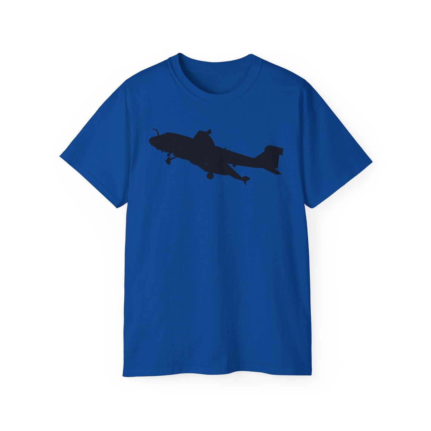 Unisex Ultra Cotton Tee - Aircraft - Navy - A-6A Intruder - Silhouette X 300