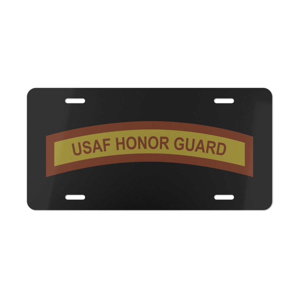 License Plate - USAF - Honor Guard Tab