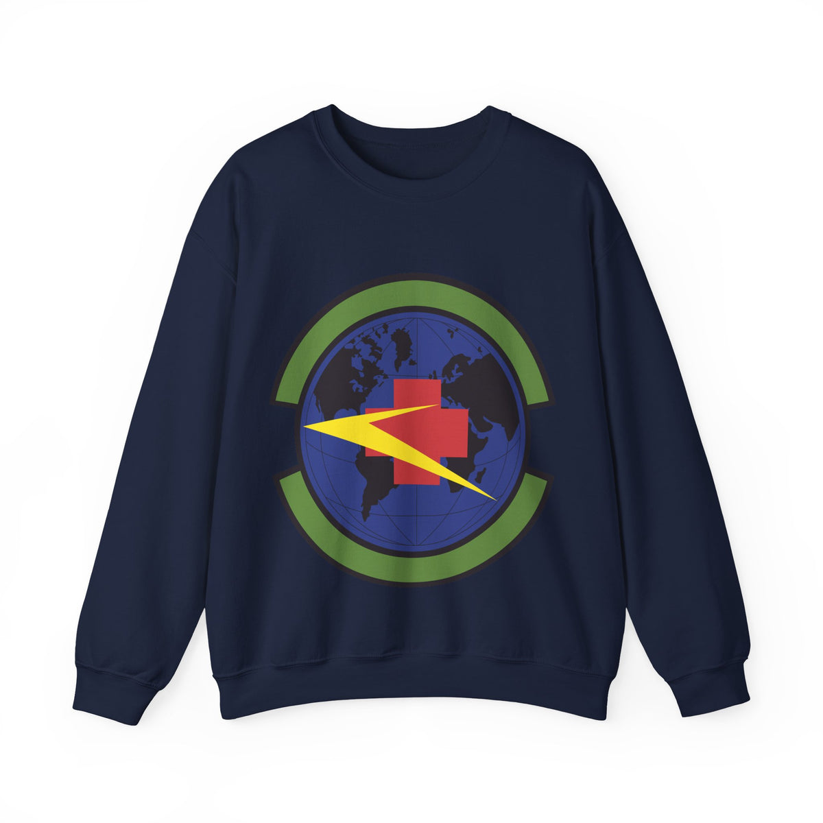Crewneck Sweatshirt - USAF - 9th Medical Support Squadron wo txt X 300