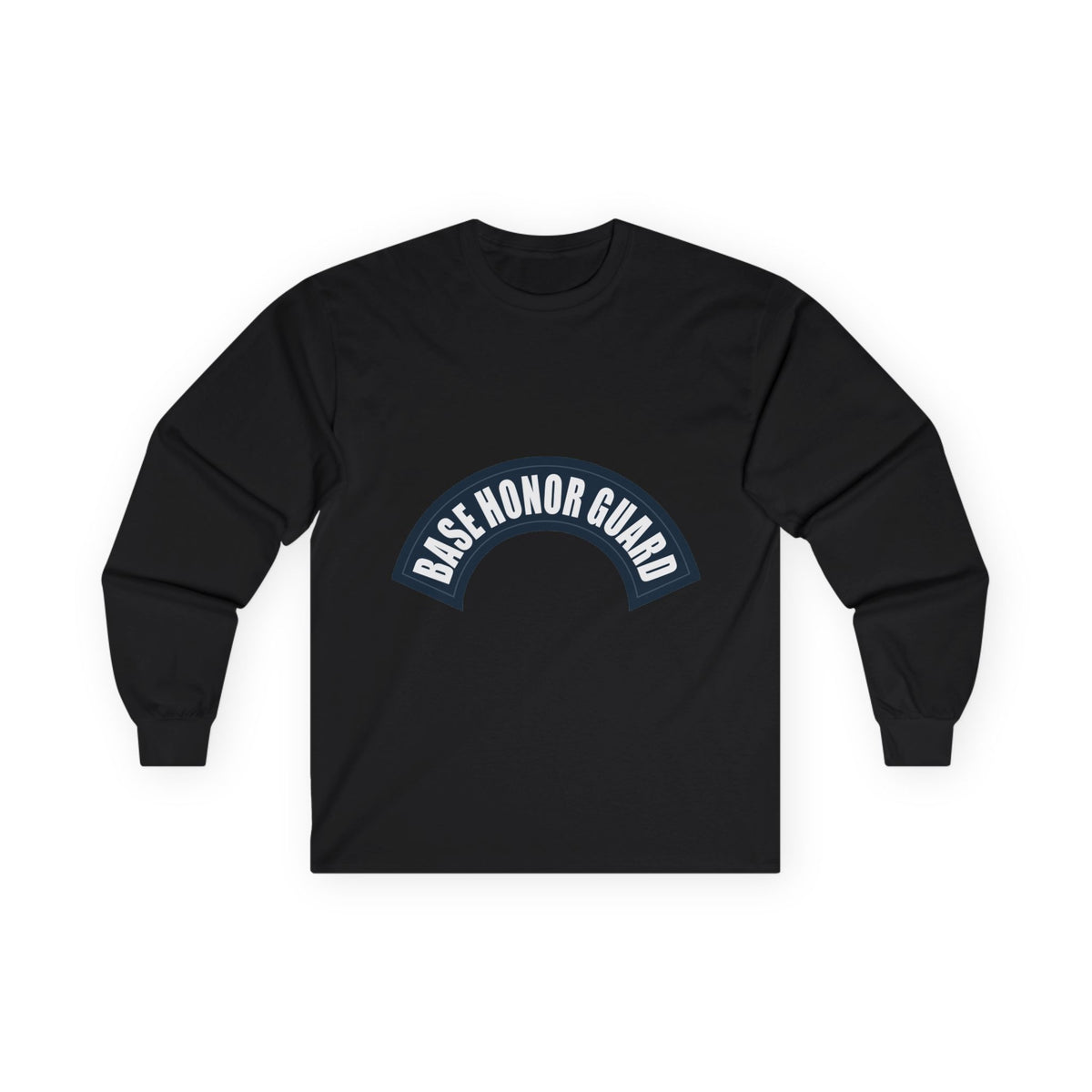 Unisex Ultra Cotton Long Sleeve Tee - USAF - Base Honor Guard Tab - V2