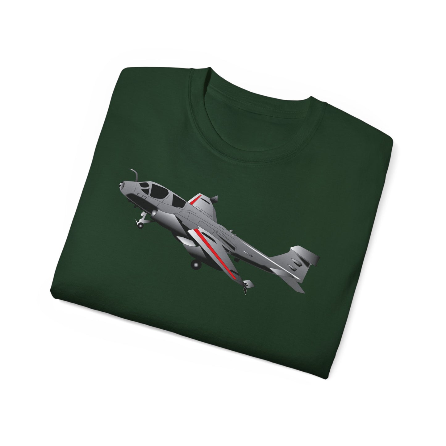 Unisex Ultra Cotton Tee - Aircraft - Navy - A-6A Intruder X 300
