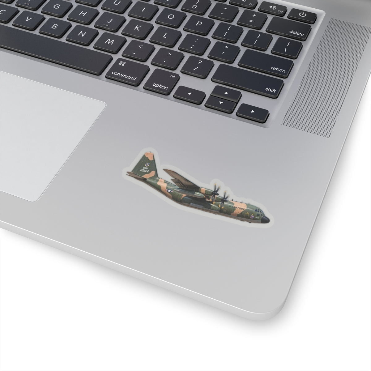 Kiss-Cut Stickers - C-130  Aircraft - Camo - Right Side