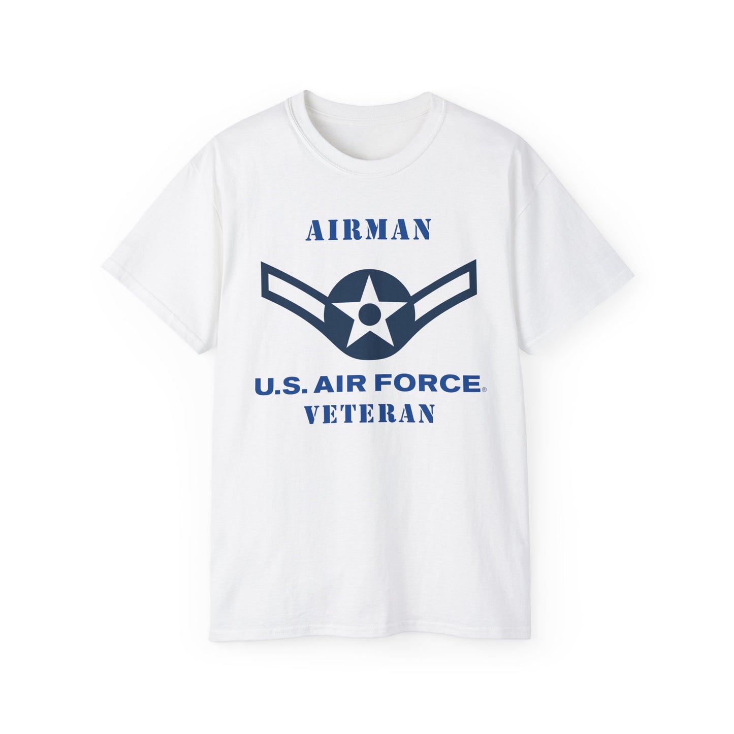 Unisex Ultra Cotton Tee - USAF - Airman (E2) - 2020 - US Air Force - Veteran