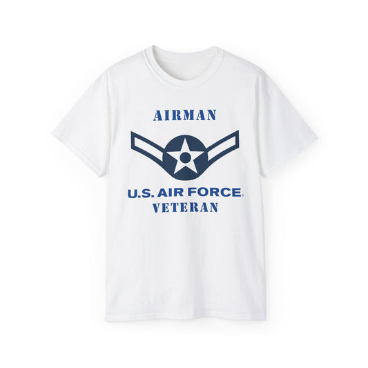 Unisex Ultra Cotton Tee - USAF - Airman (E2) - 2020 - US Air Force - Veteran