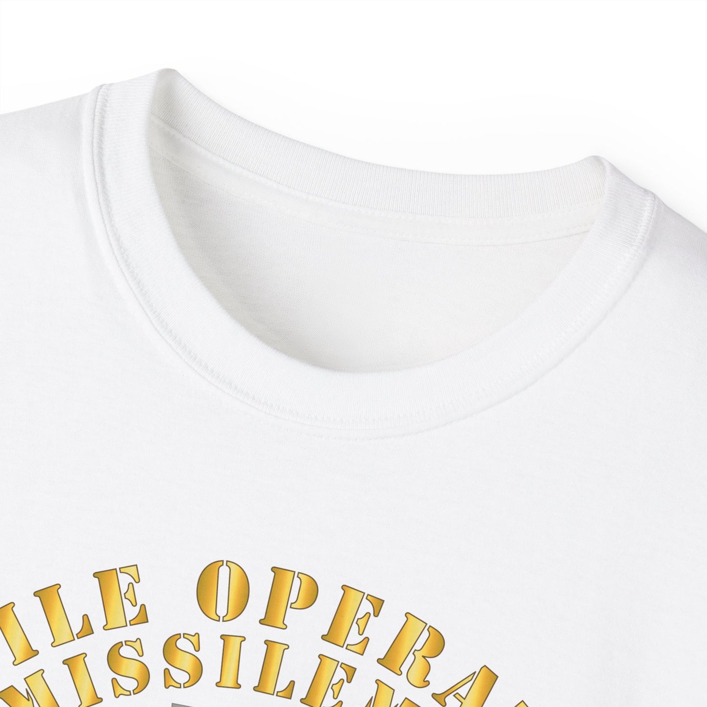 Unisex Ultra Cotton Tee - USAF - Missile Operations - Missileman - Basic