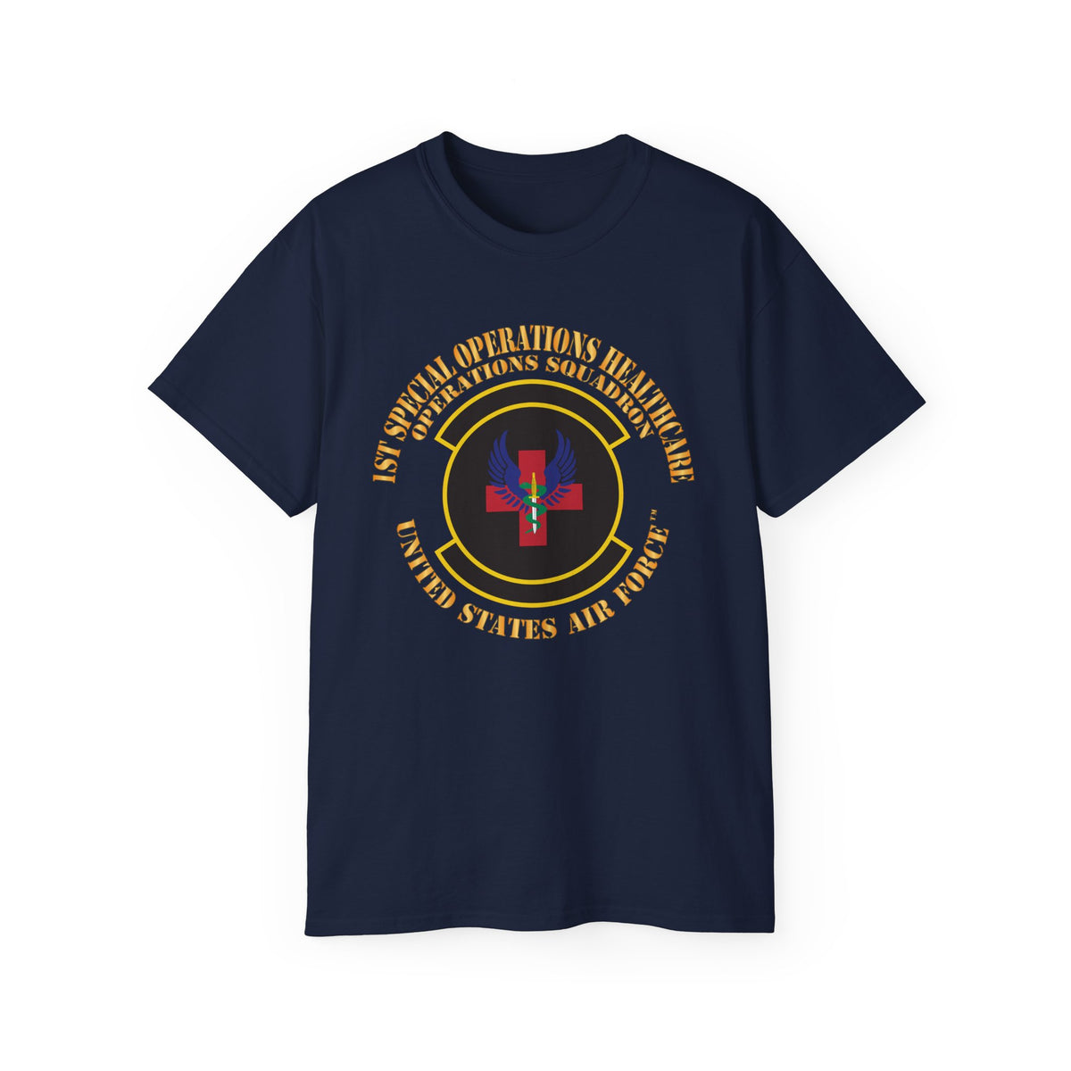Unisex Ultra Cotton Tee - USAF - 1st Special Operations Healthcare Operations Squadron X 300