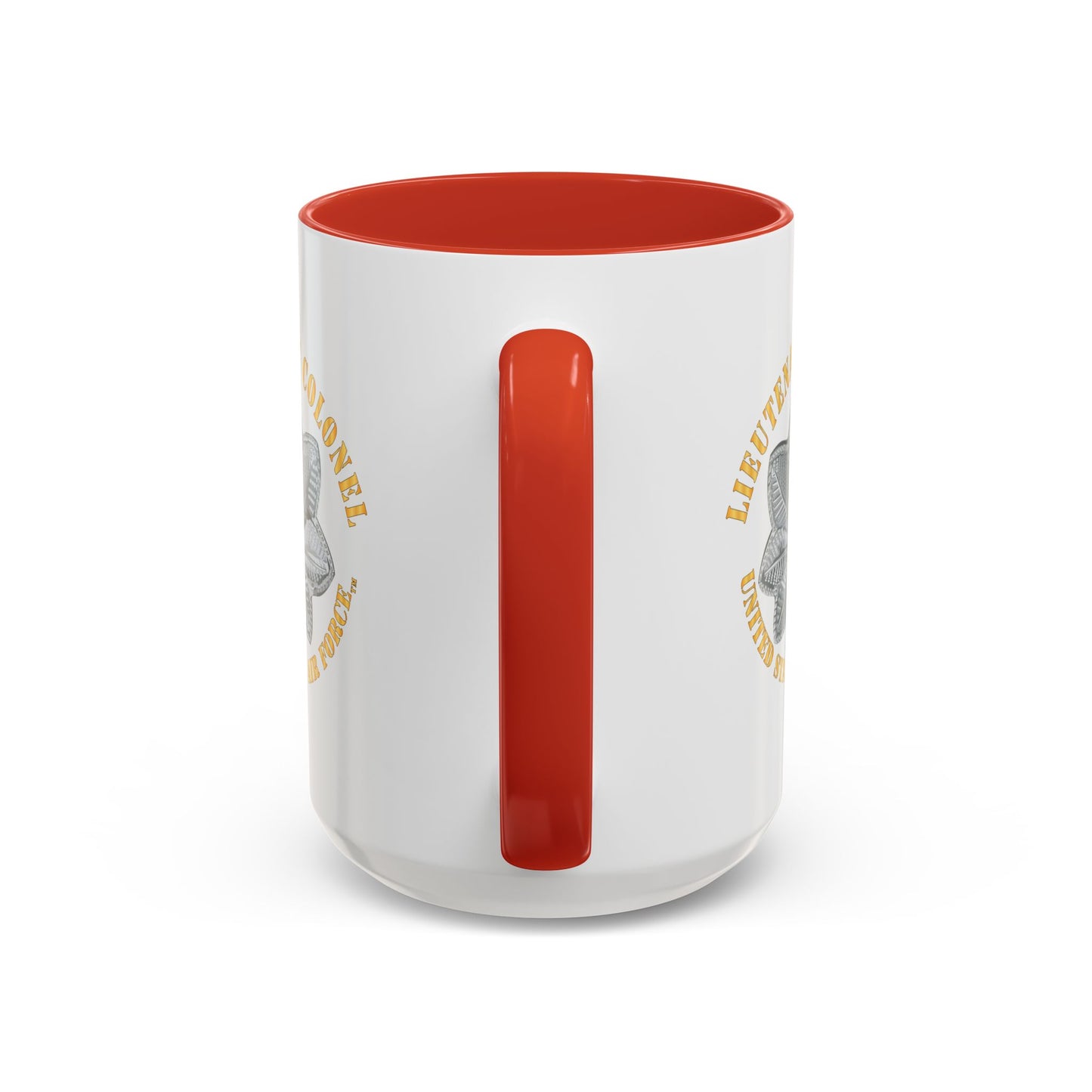 Accent Coffee Mug (11oz & 15oz) - USAF - Lieutenant Colonel - LTC - TM X 300