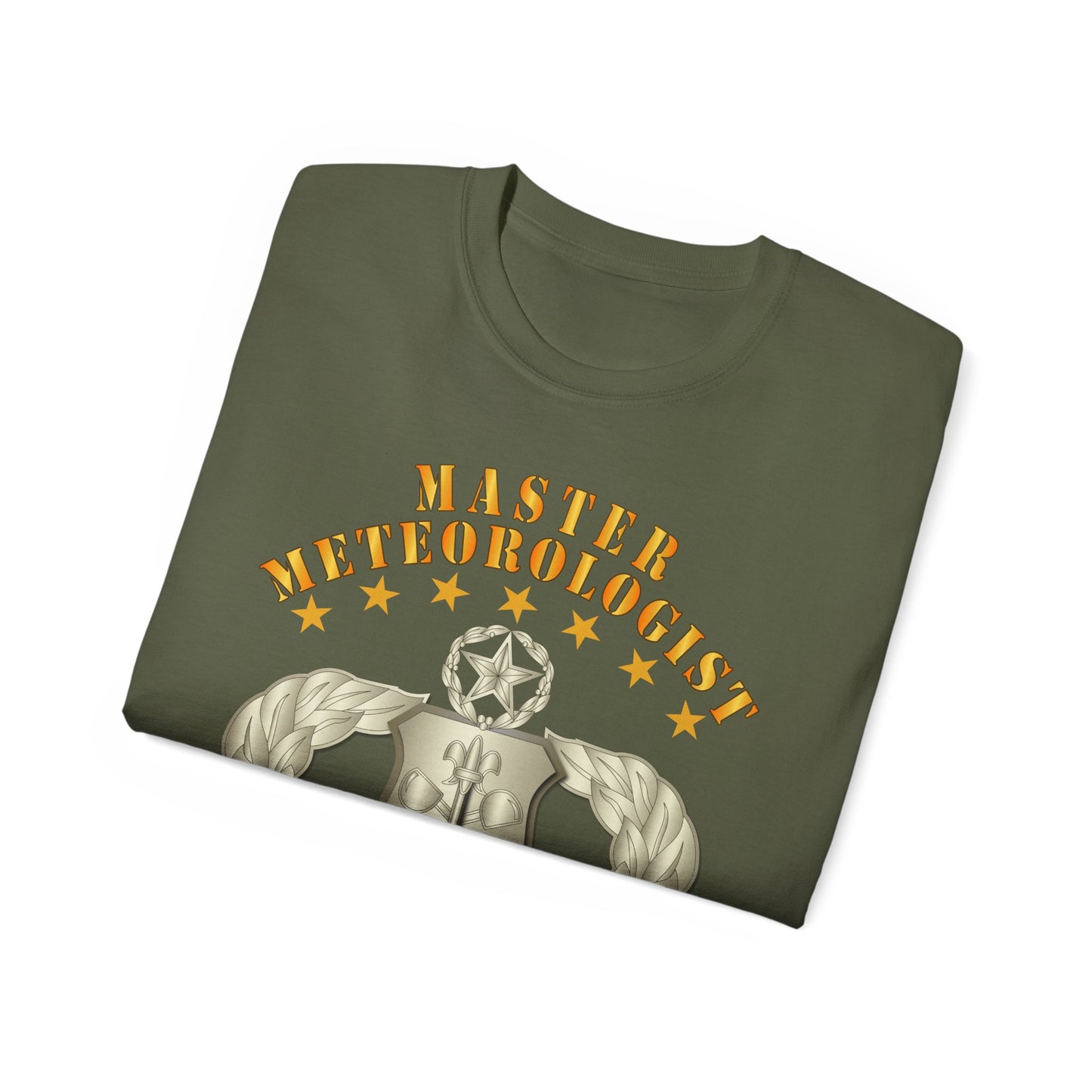 Unisex Ultra Cotton Tee - USAF - Meteorologist - Master Badge wo DS