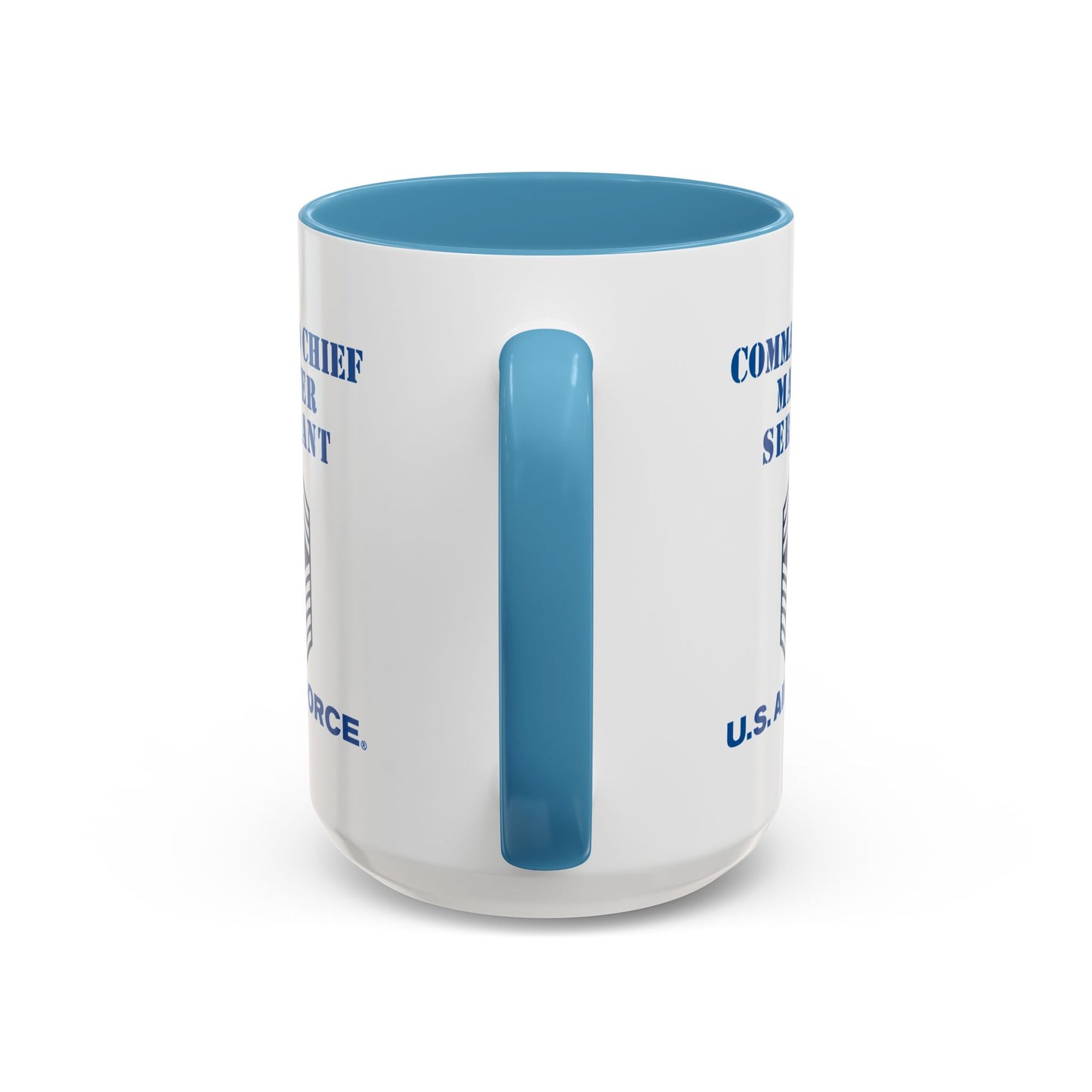 Accent Coffee Mug (11oz & 15oz) - USAF - Command Chief Master Sergeant (E9c) - 2020 - US Air Force w Text X 300