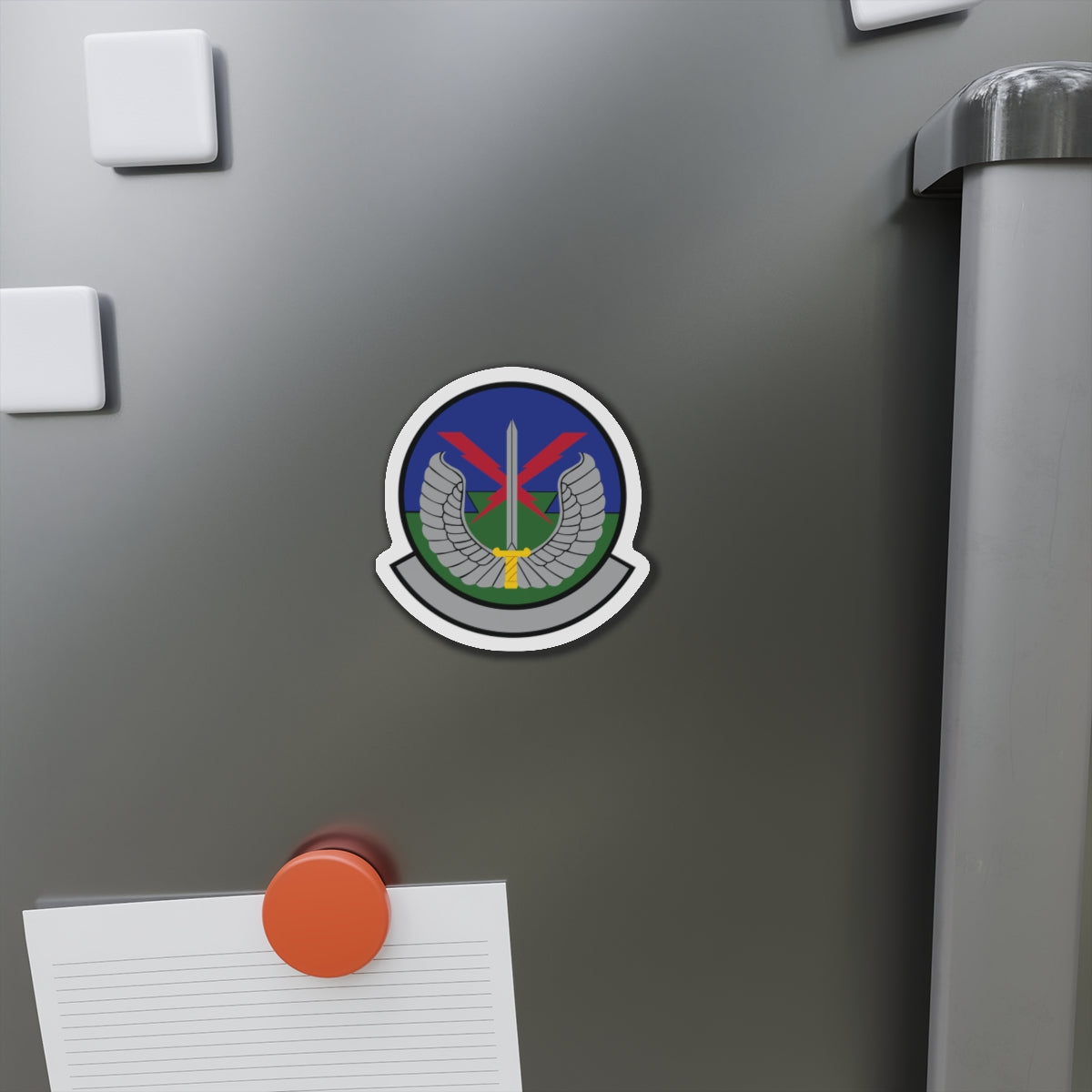 Die-Cut Magnet - USAF - 5th Air Support Operations Sq wo txt X 300