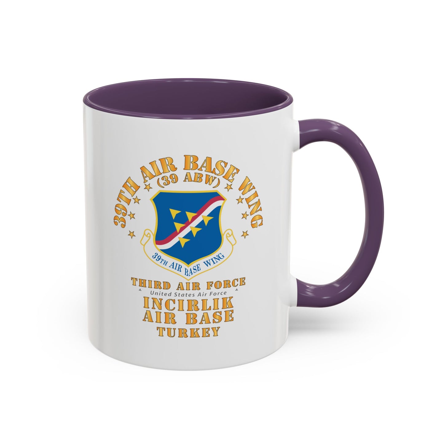 Accent Coffee Mug (11oz & 15oz) - USAF - 39th Air Base Wing - Incirlik AB X 300