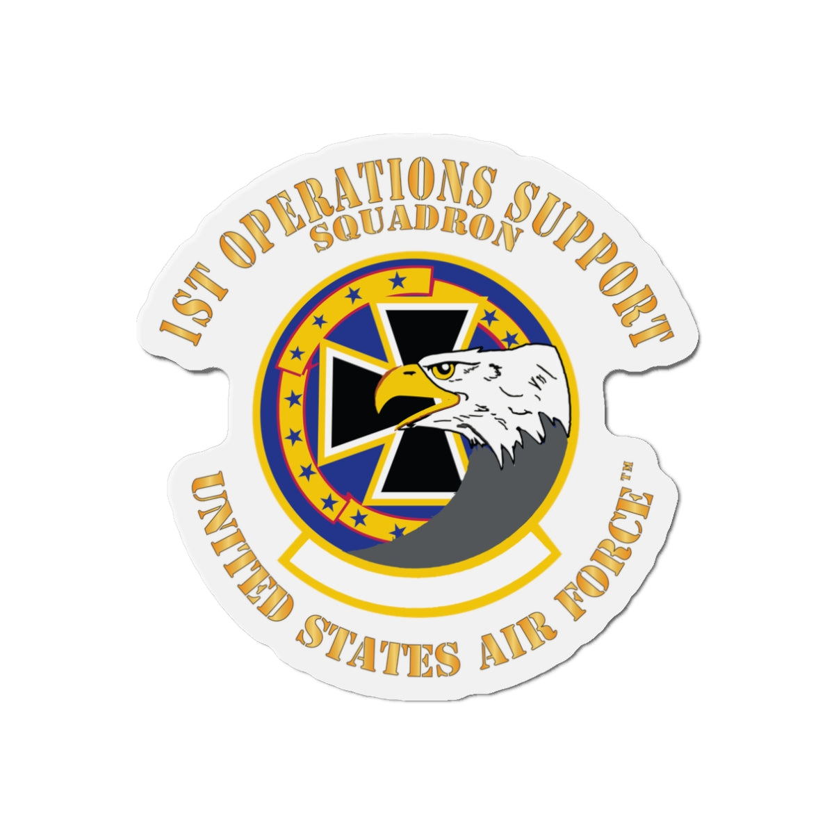 Die-Cut Magnet - USAF - 1st Operations Support Squadron