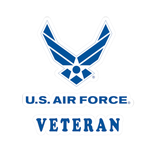Kiss-Cut Stickers - USAF - Air Force - Veteran X 300