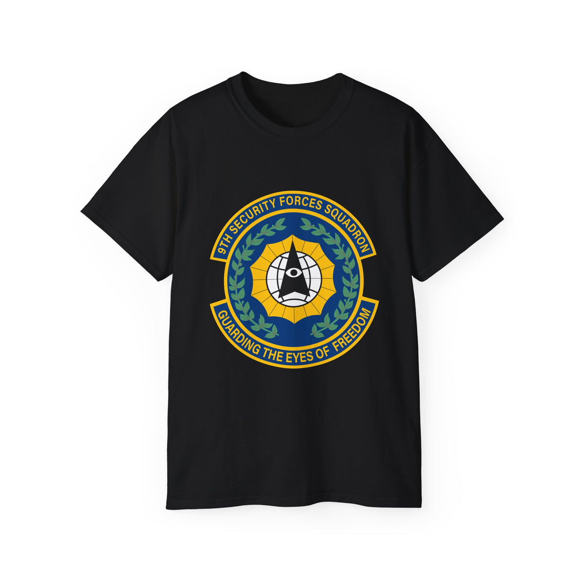 Unisex Ultra Cotton Tee - USAF - 9th Security Forces Squadron wo txt X 300