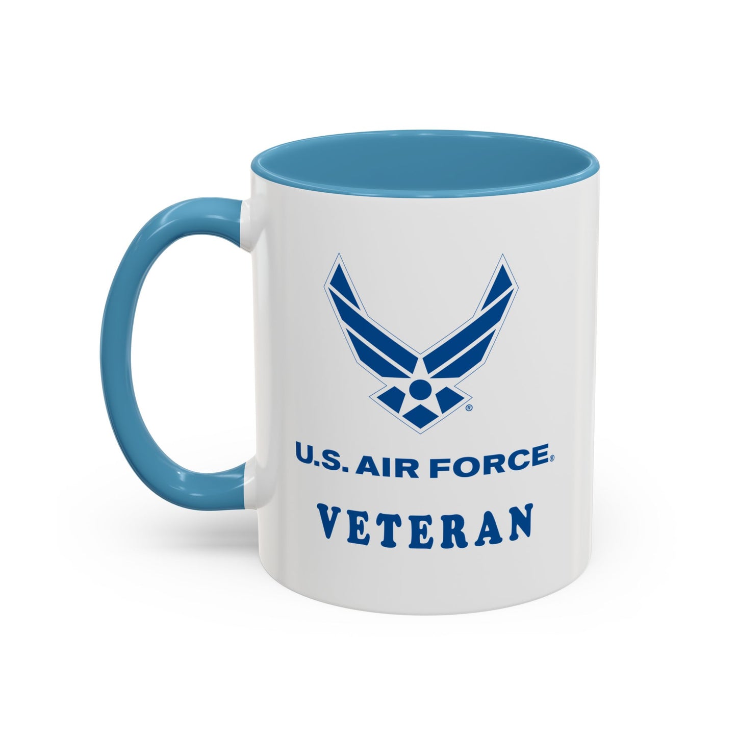 Accent Coffee Mug (11oz & 15oz) - USAF - Air Force - Veteran X 300