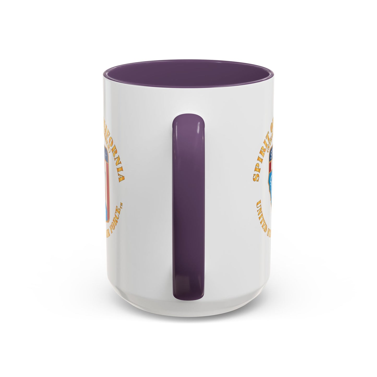 Accent Coffee Mug (11oz & 15oz) - USAF - B2 - Spirit of California - Stealth Bomber X 300