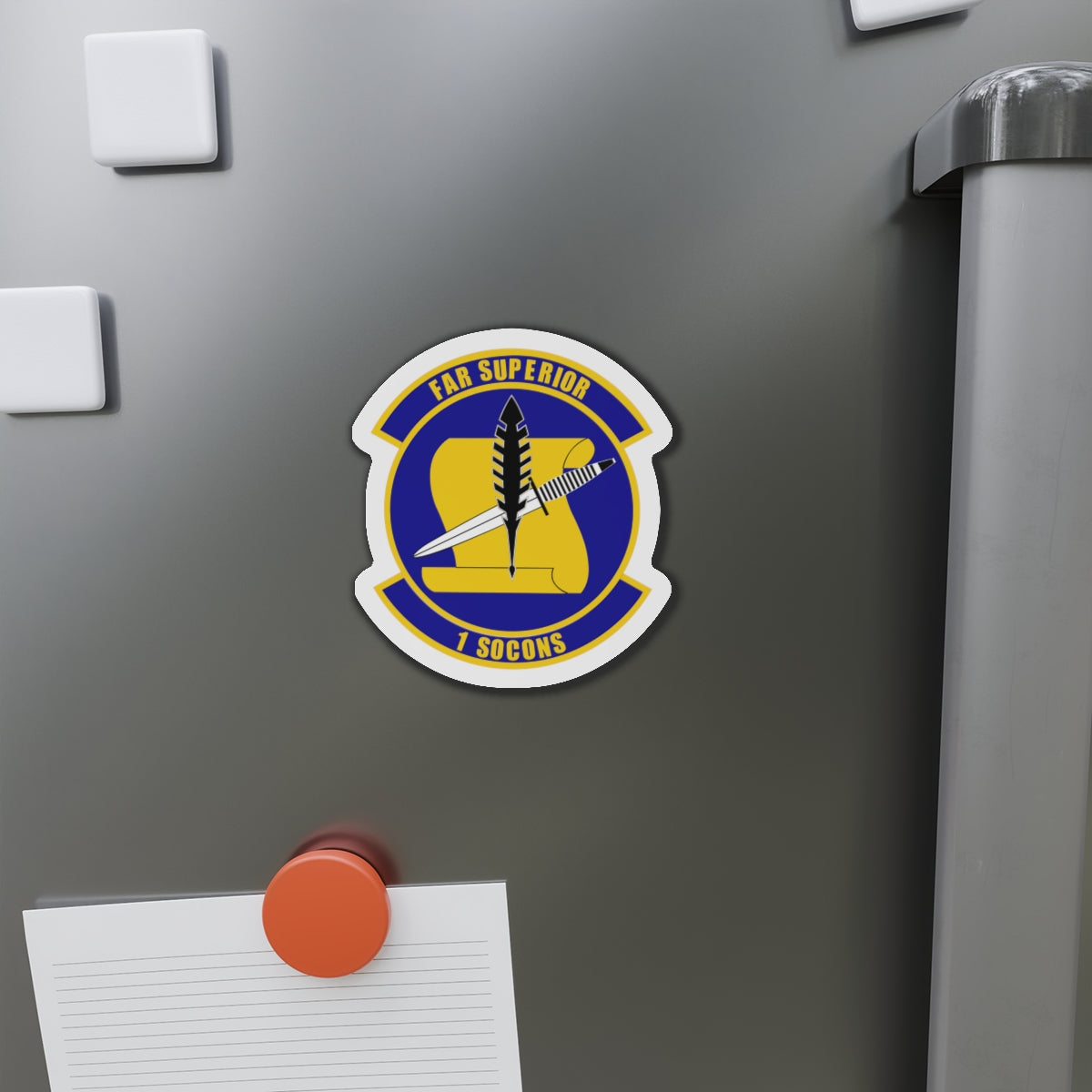 Die-Cut Magnet - USAF - 1st Special Operations Contracting Sq wo txt X 300