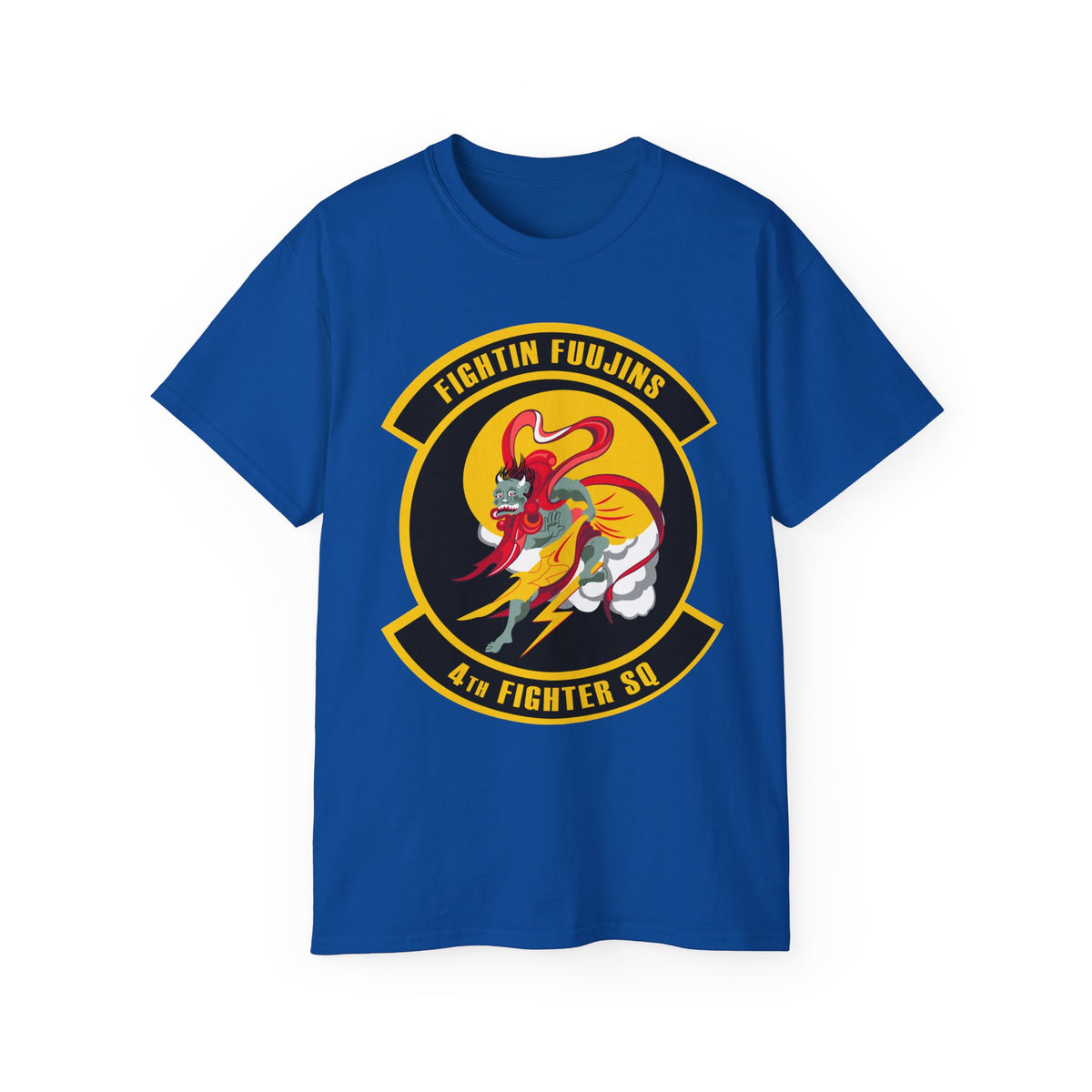 Unisex Ultra Cotton Tee - USAF - 4th Fighter Squadron wo txt