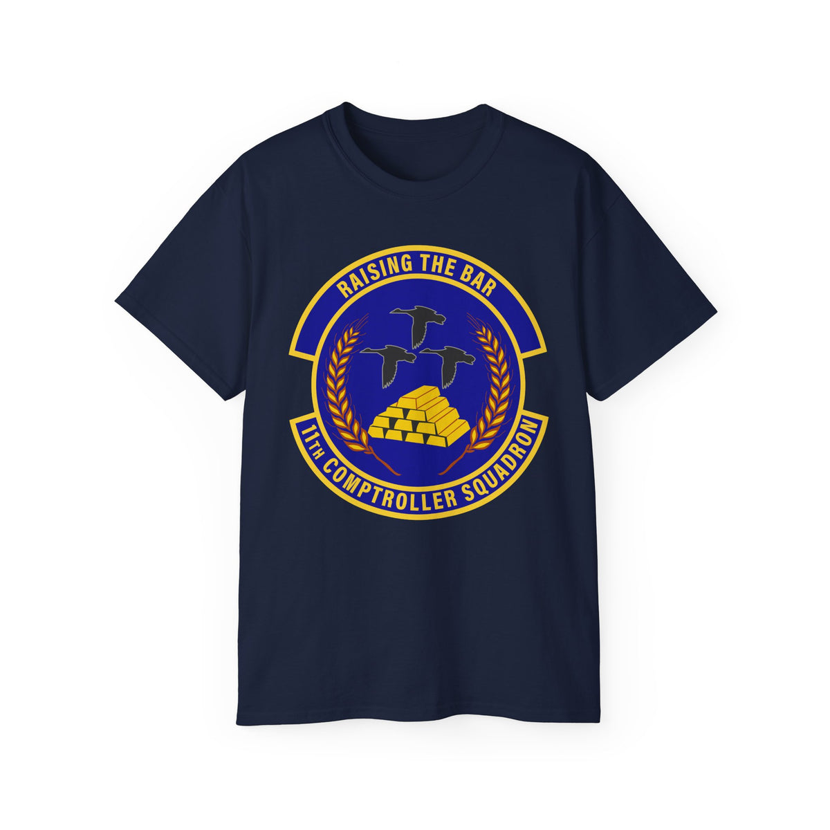 Unisex Ultra Cotton Tee - USAF - 11th Comptroller Squadron wo txt