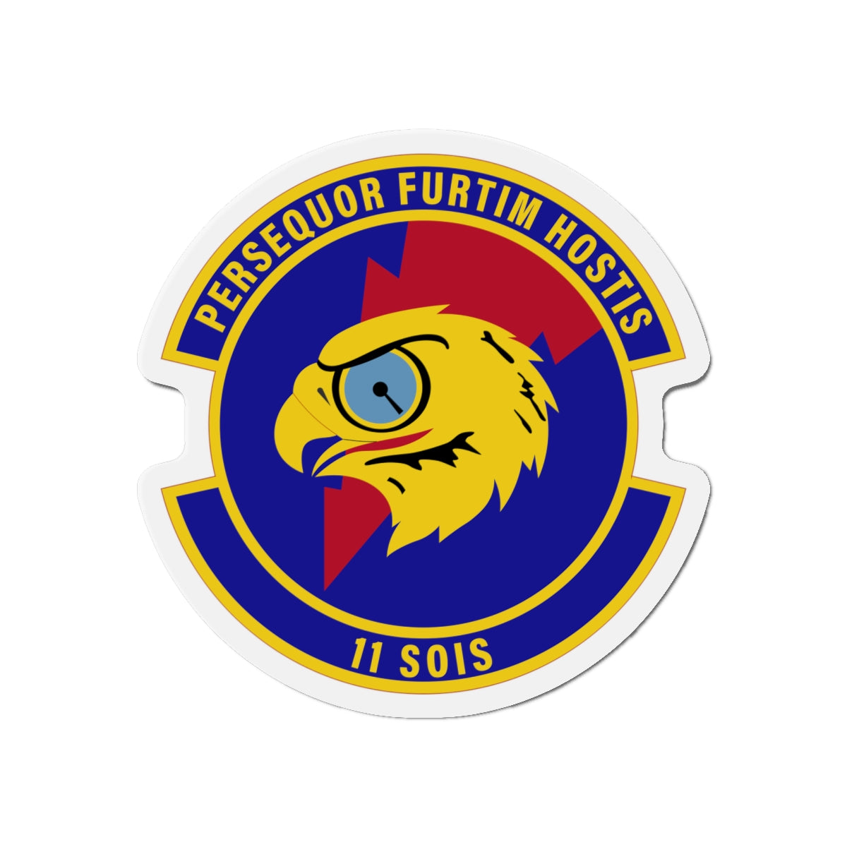 USAF 11th SOIS Die-Cut Magnet | Air Force Stickers Plus