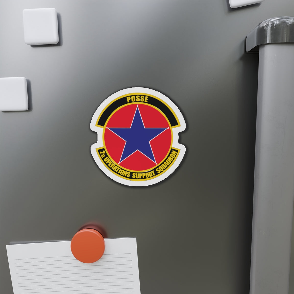 Die-Cut Magnet - USAF - 2nd Operations Support Squadron wo txt