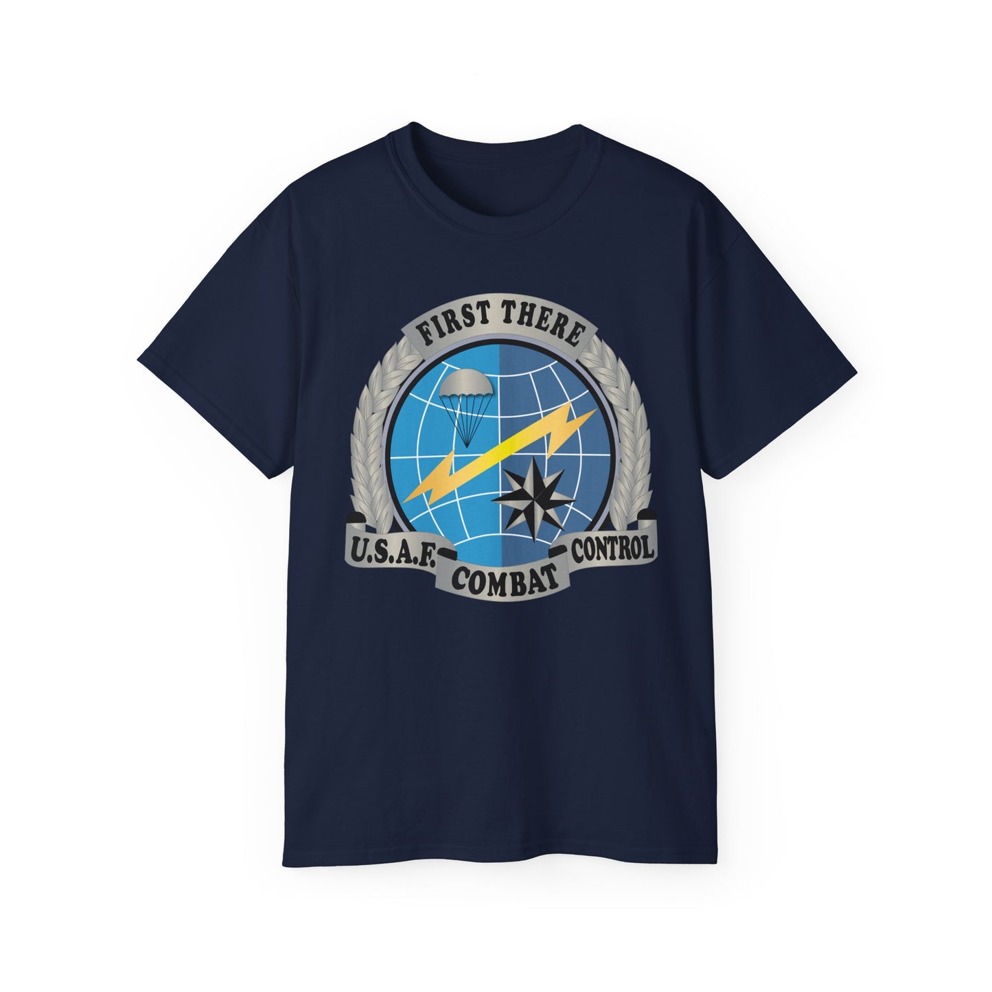Unisex Ultra Cotton Tee - USAF - Combat Controller Badge No Txt  X 300