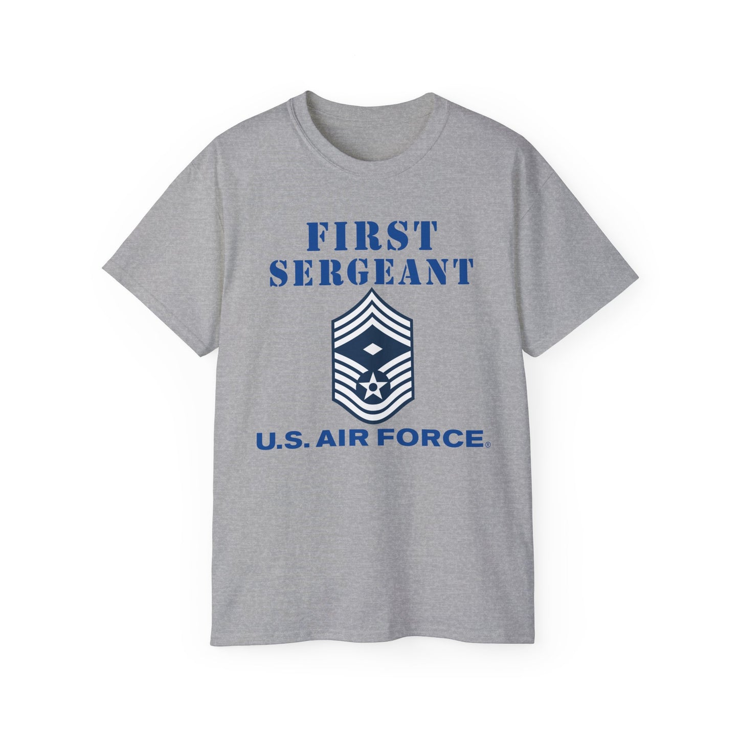 Unisex Ultra Cotton Tee - USAF - First Sergeant (E9b) - 2020 - US Air Force w Text X 300