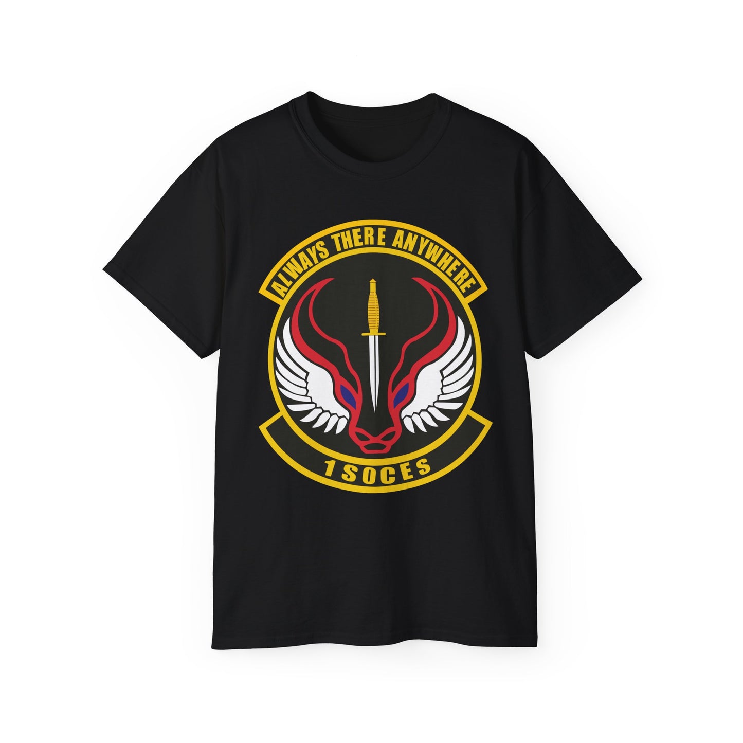 Unisex Ultra Cotton Tee - USAF - 1st Special Operations Civil Engineer Sq wo txt