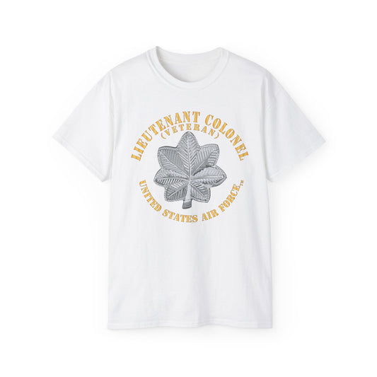 Unisex Ultra Cotton Tee - USAF - Lieutenant Colonel - LTC - Veteran - TM X 300