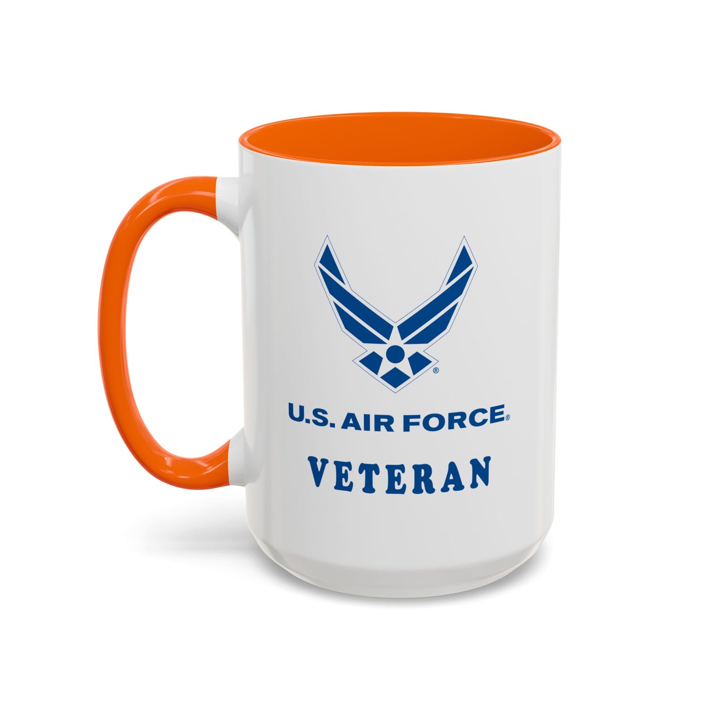 Accent Coffee Mug (11oz & 15oz) - USAF - Air Force - Veteran X 300