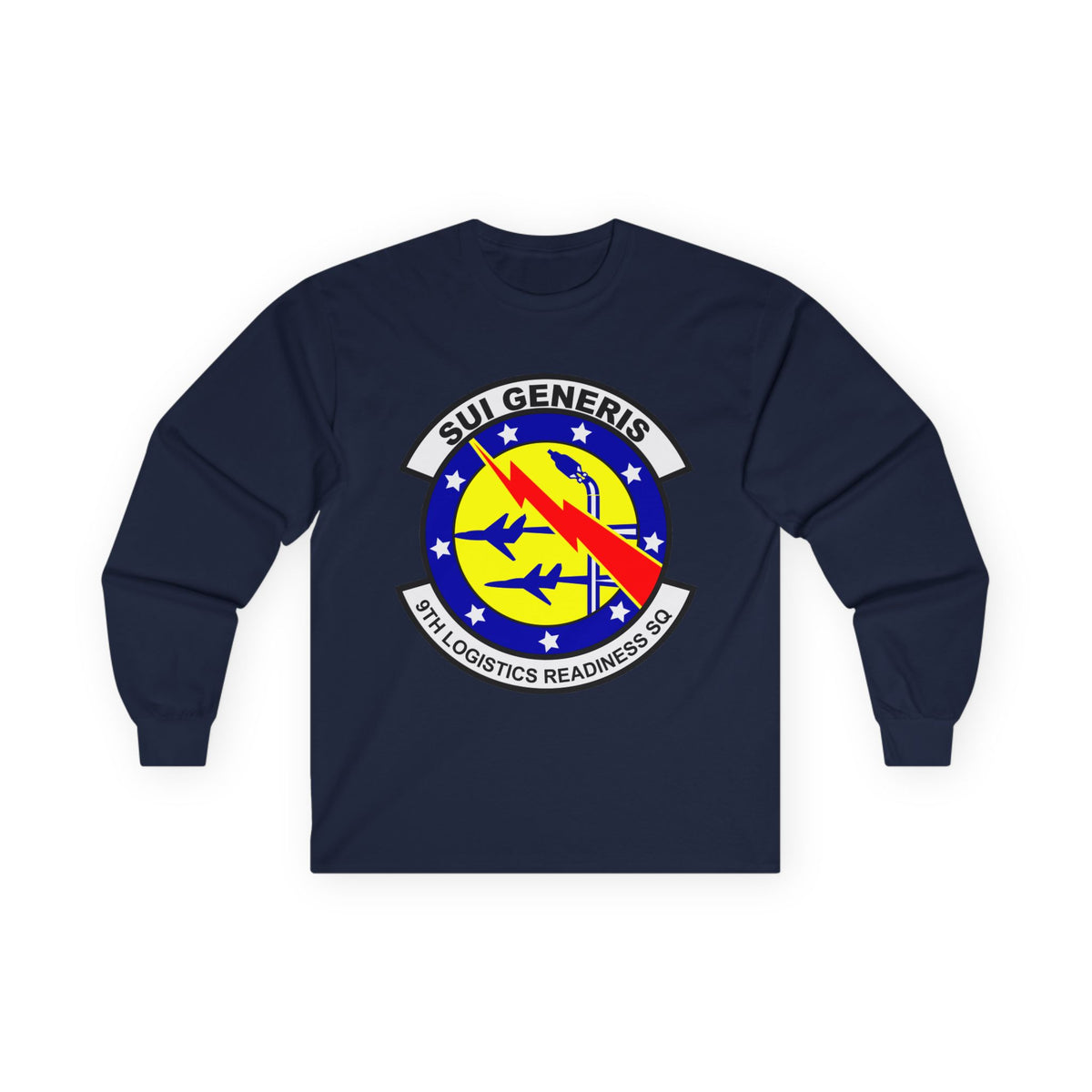 Unisex Ultra Cotton Long Sleeve Tee - USAF - 9th Logistics Readiness Squadron wo txt X 300