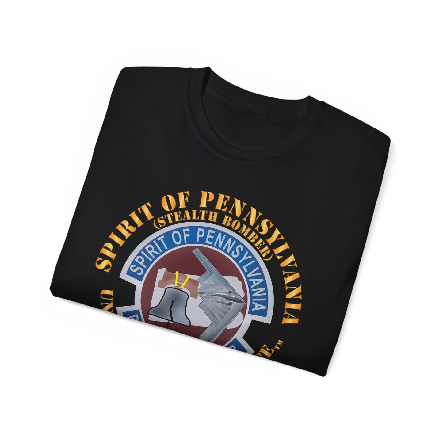 Unisex Ultra Cotton Tee - USAF - B2 - Spirit of Pennsylvania Stealth Bomber X 300