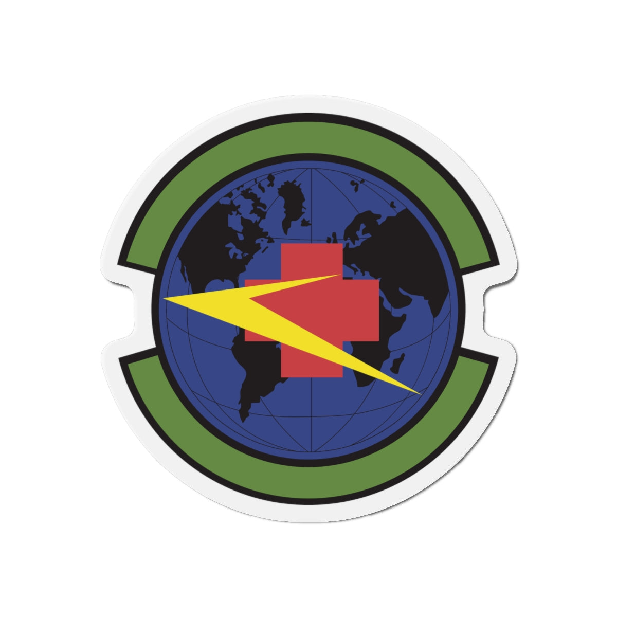 Die-Cut Magnet - USAF - 9th Medical Support Squadron wo txt X 300