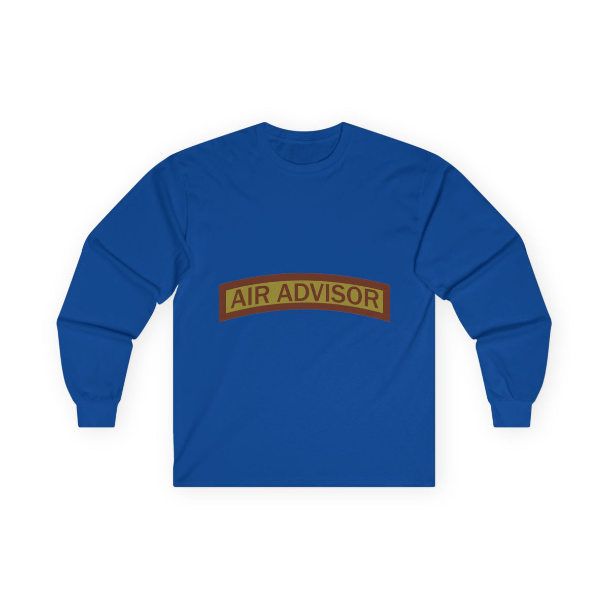 Unisex Ultra Cotton Long Sleeve Tee - USAF - Air Advisor Tab