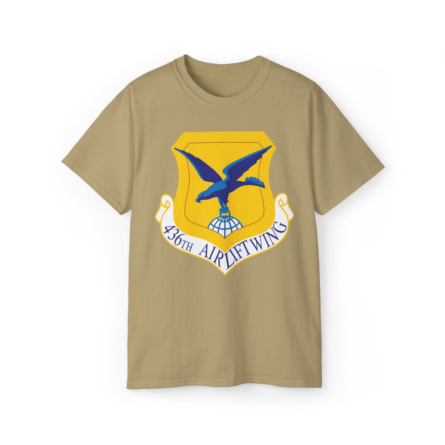 Unisex Ultra Cotton Tee - USAF - 436th Airlift Wing wo Txt X 300