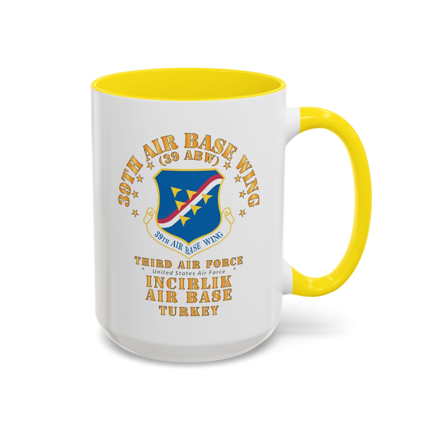 Accent Coffee Mug (11oz & 15oz) - USAF - 39th Air Base Wing - Incirlik AB X 300