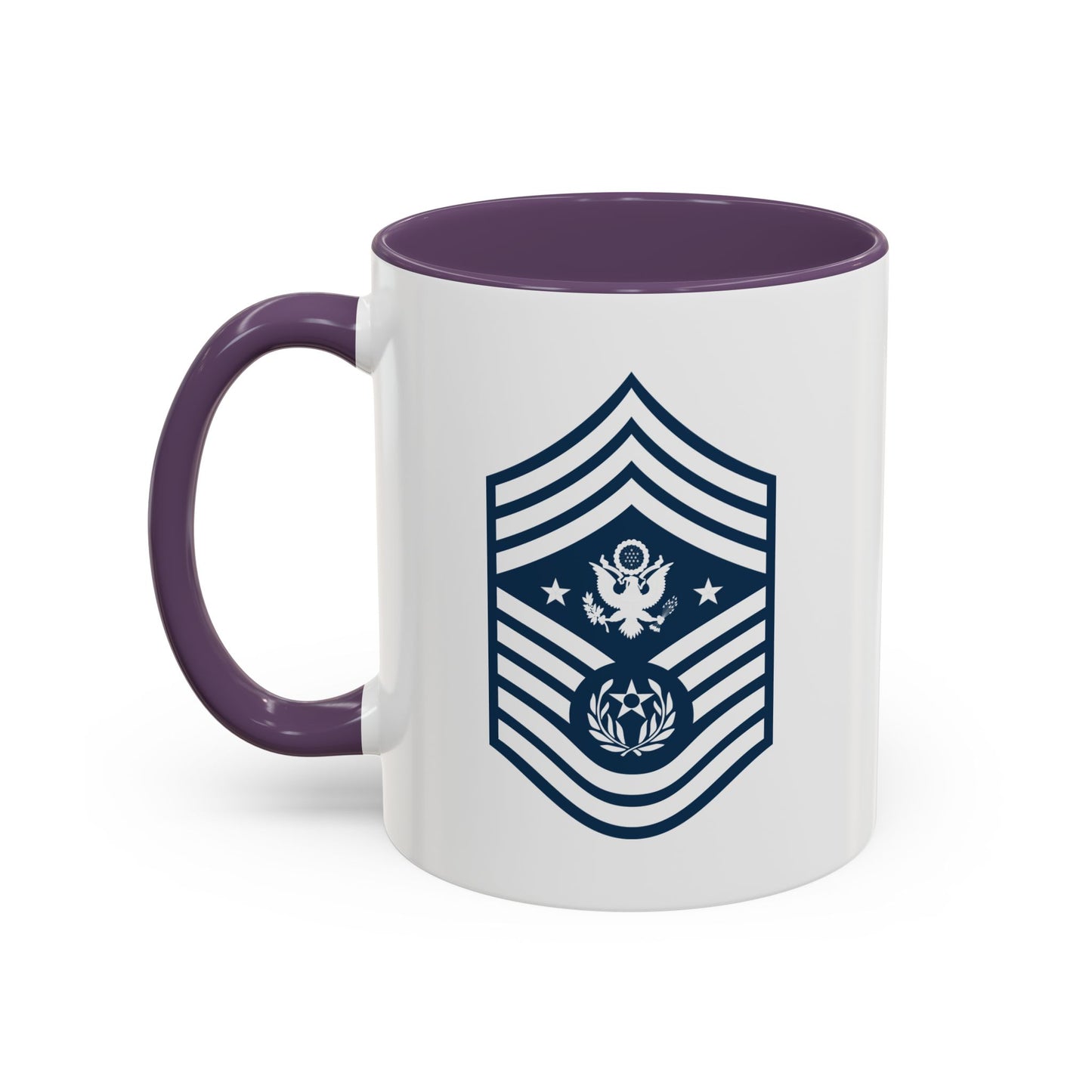 Accent Coffee Mug (11oz & 15oz) - USAF - Chief Master Sergeant of the Air Force (E9d) - 2020