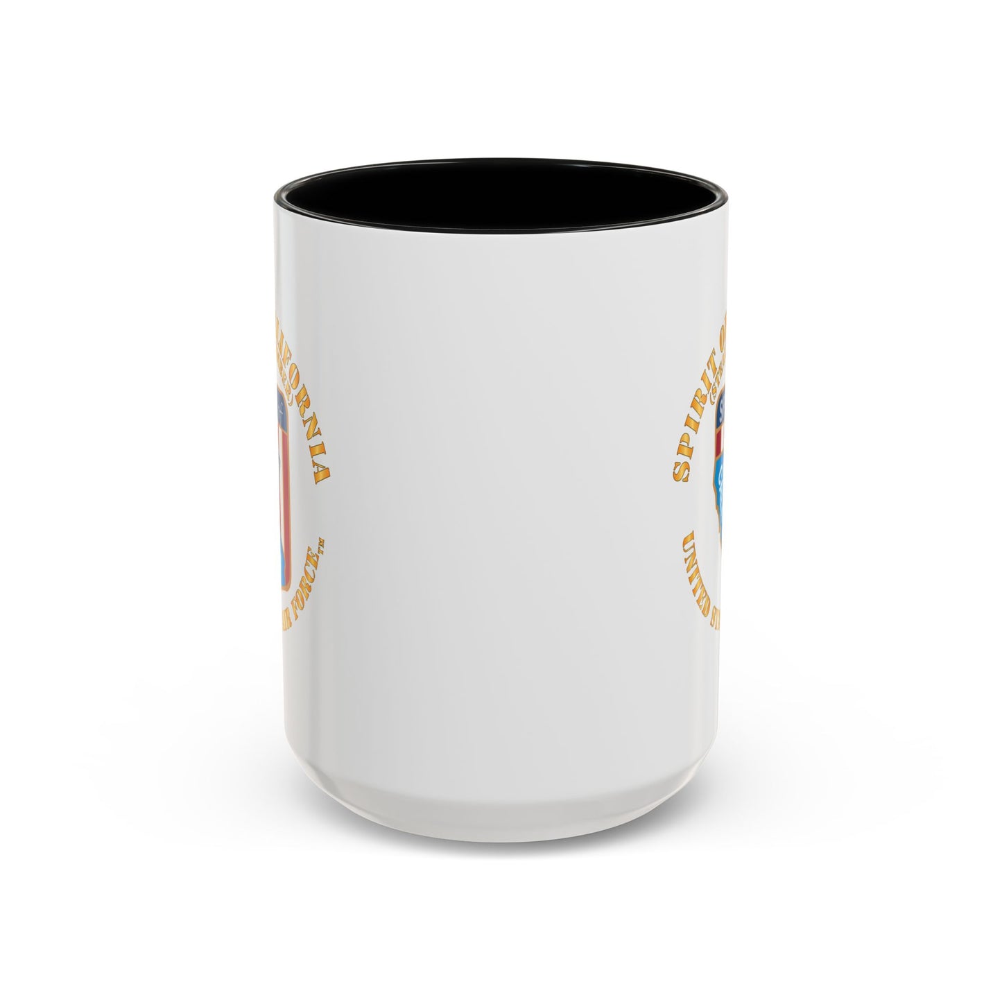 Accent Coffee Mug (11oz & 15oz) - USAF - B2 - Spirit of California - Stealth Bomber X 300