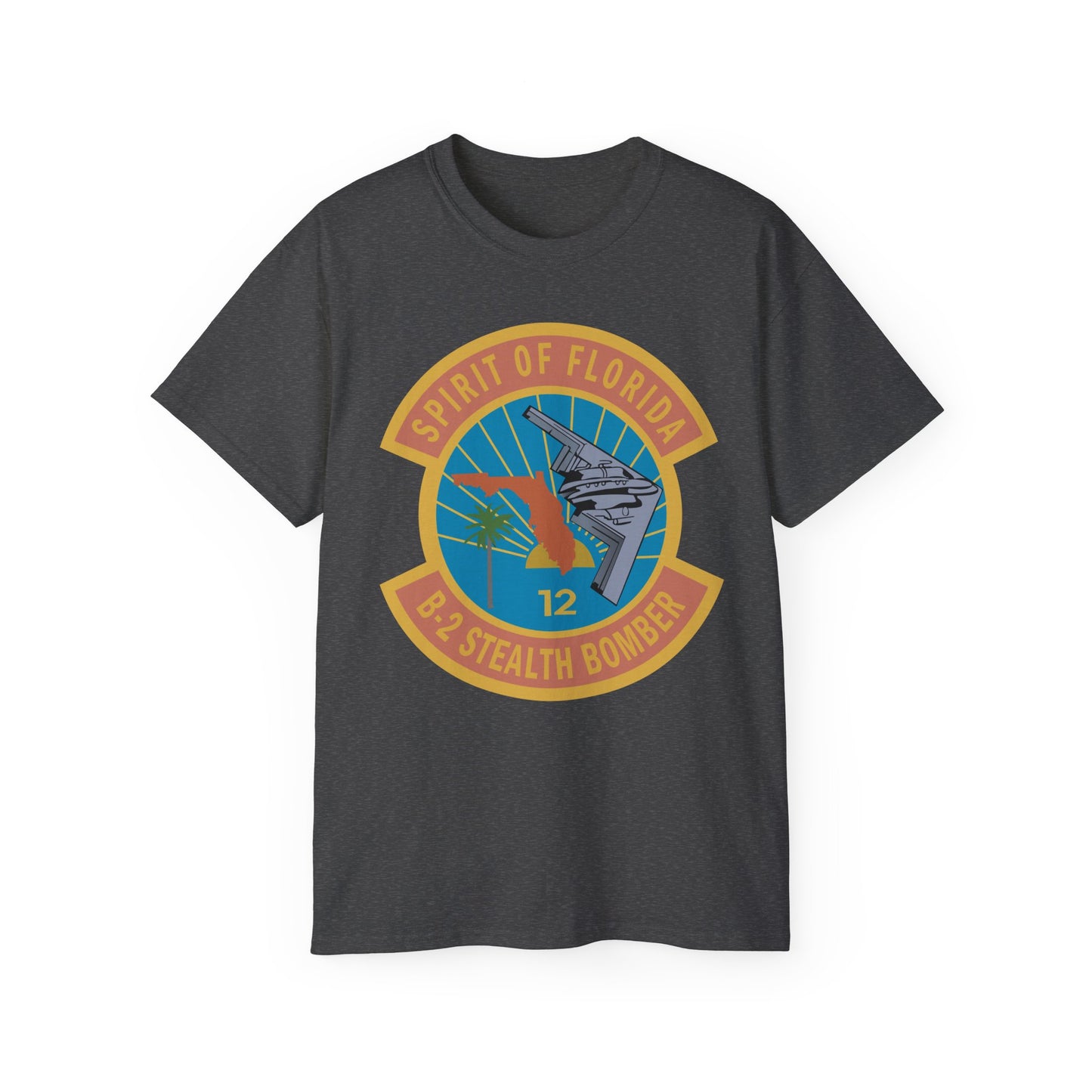 Unisex Ultra Cotton Tee - USAF - B2 - Spirit of Florida - Stealth Bomber wo txt X 300